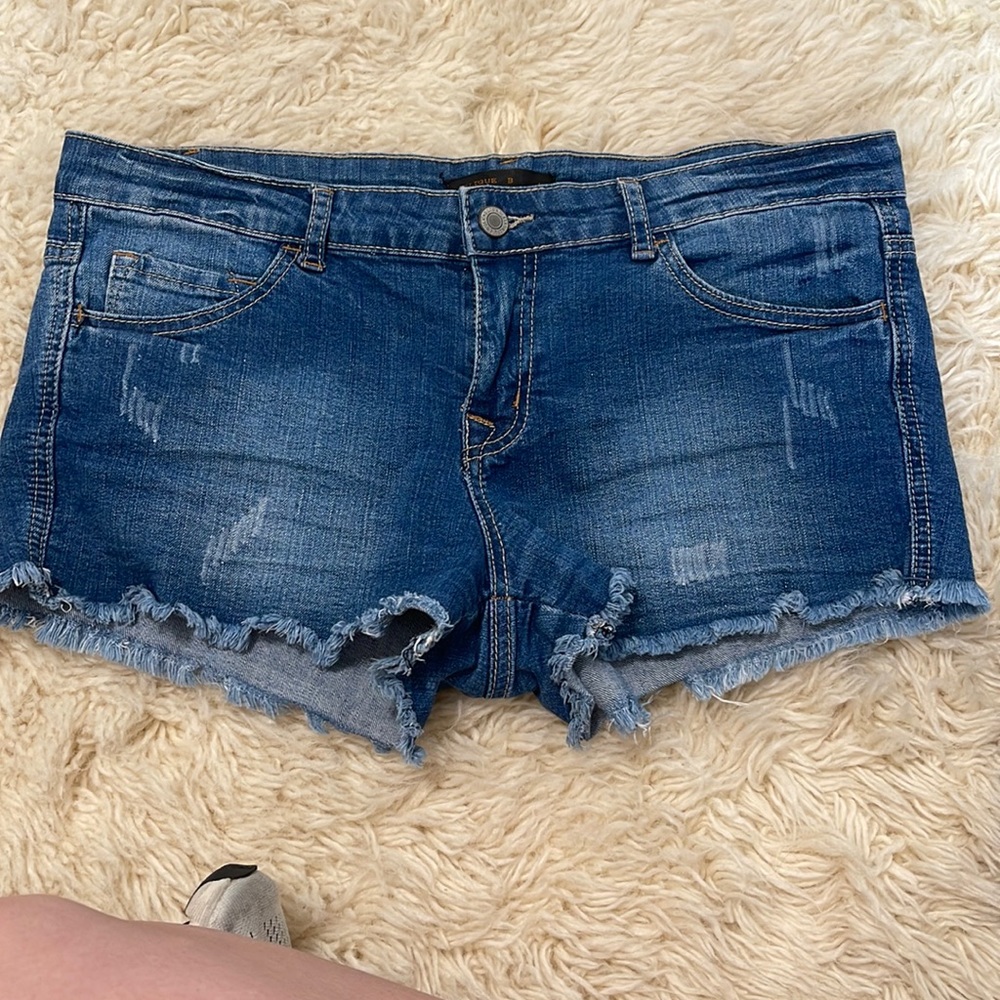 Denim shorts L